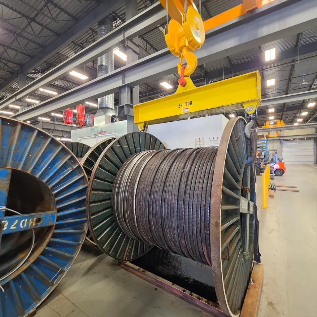 ESP power cable reels — Tri-Alta Oilfield Industries