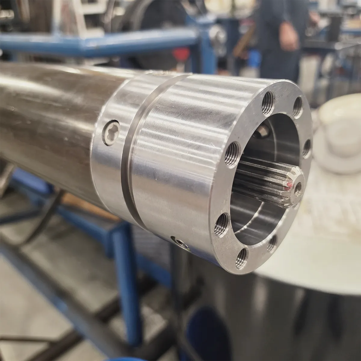 Precision-machined ESP motor and pump components — Tri-Alta Oilfield Industries