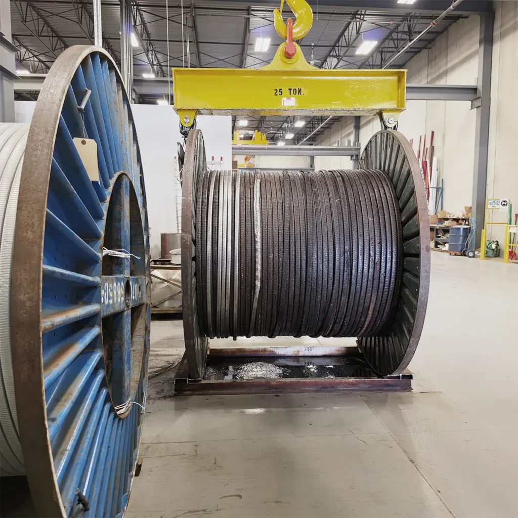 ESP power cable reels — Tri-Alta Oilfield Industries